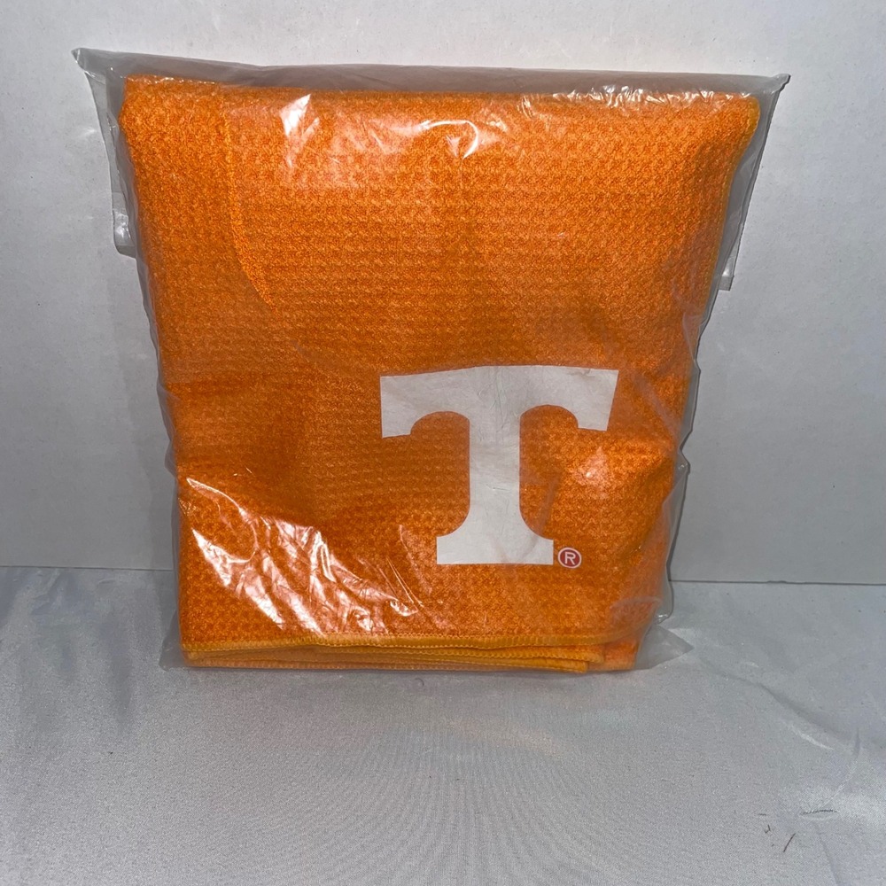Tennessee Volunteers Microfiber Towel 16x40 Orange NCAA Vols Golf Gym Towel NEW